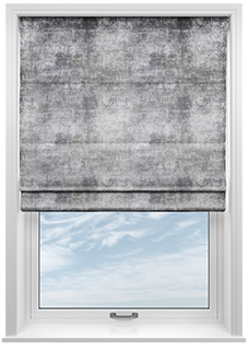 Nebula, Aluminium - Twist&Fit Roman Blind